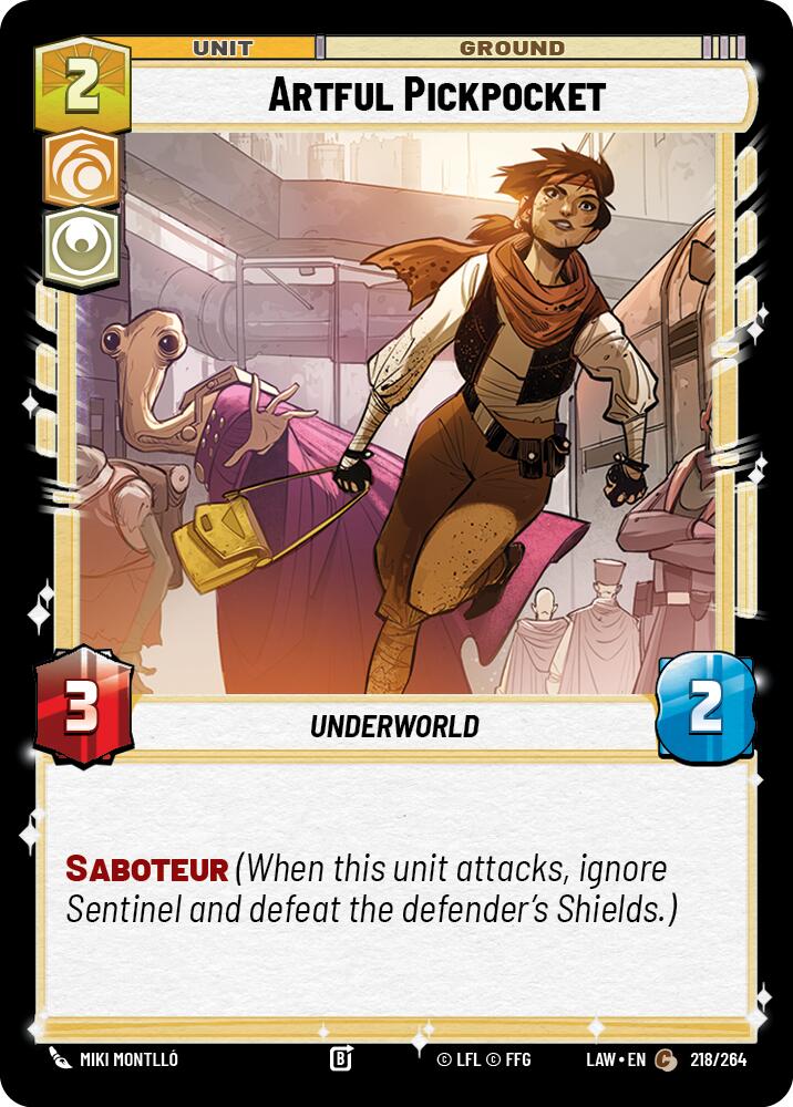 Artful Pickpocket [LAW - 218/264]