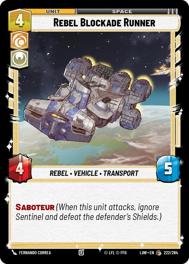 Rebel Blockade Runner [LAW - 222/264]