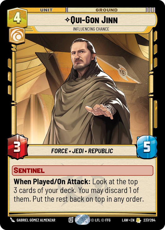 Qui-Gon Jinn - Influencing Chance [LAW - 237/264]