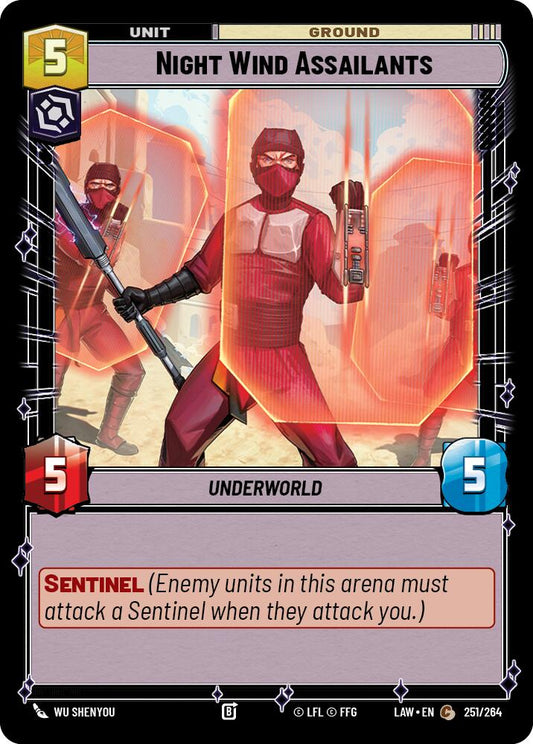Night Wind Assailants [LAW - 251/264]
