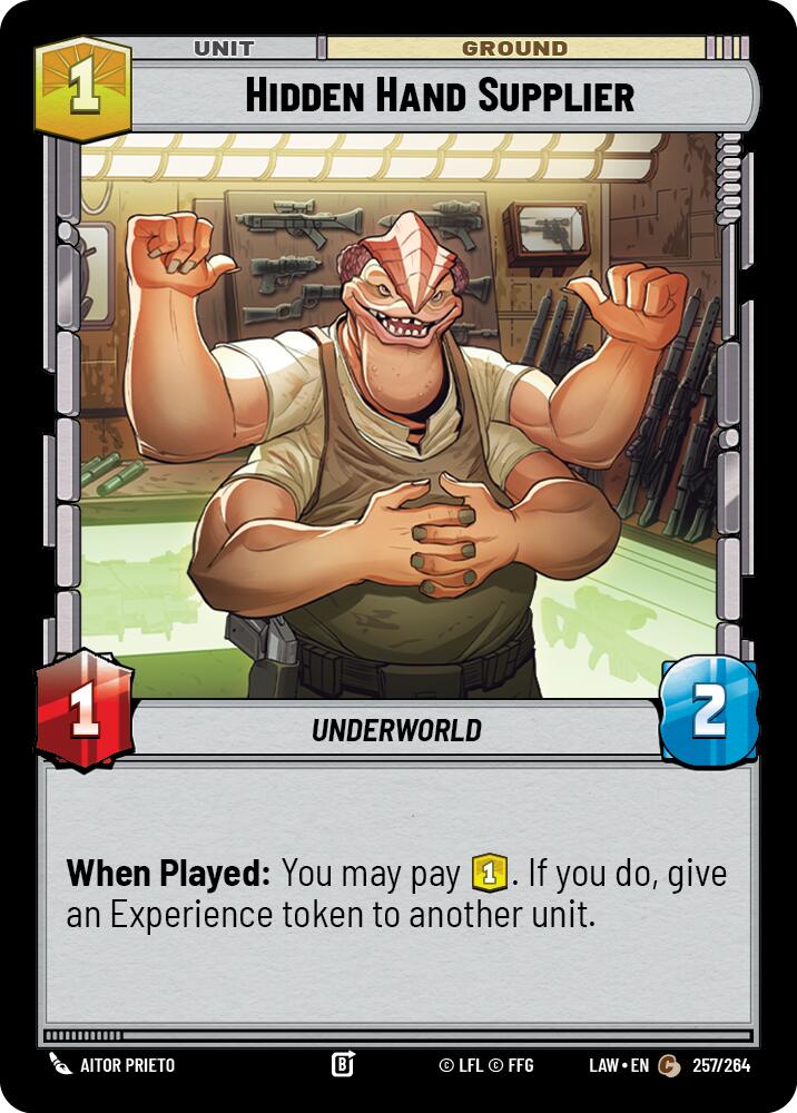 Hidden Hand Supplier [LAW - 257/264]