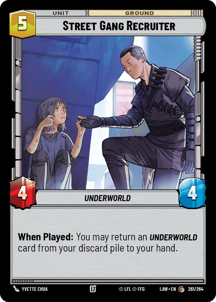 Street Gang Recruiter [LAW - 261/264]
