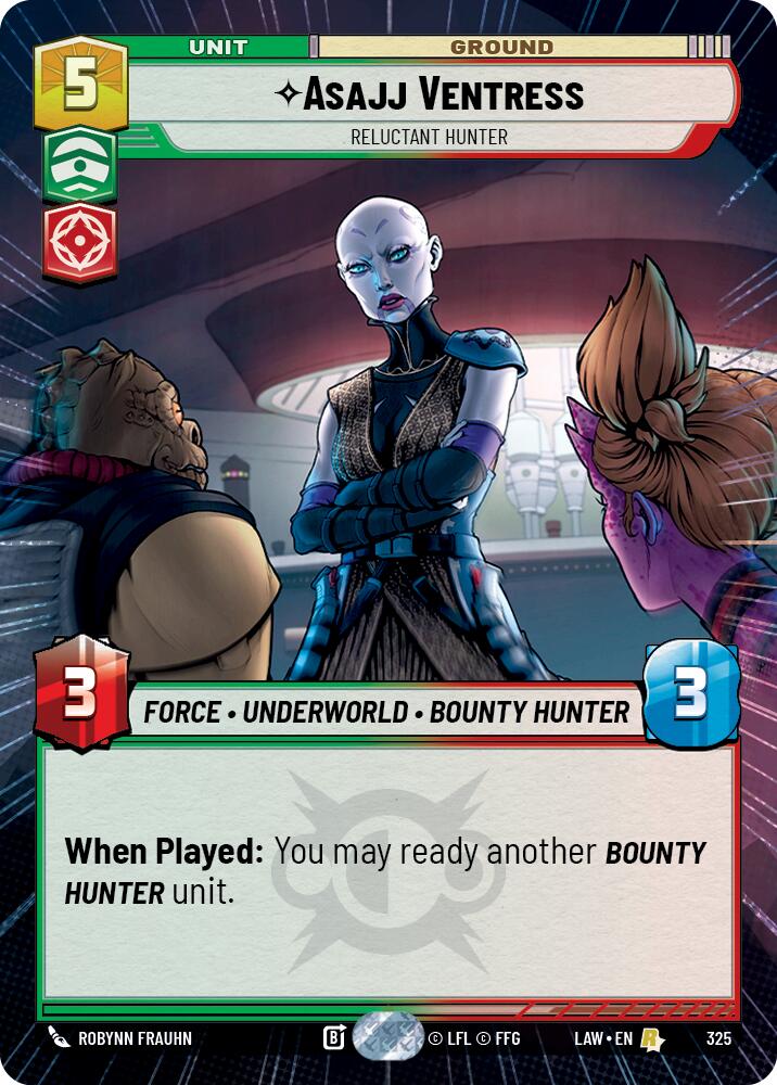 Asajj Ventress - Reluctant Hunter (Hyperspace) [LAW - 325]
