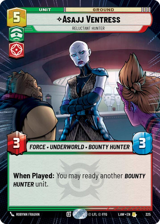 Asajj Ventress - Reluctant Hunter (Hyperspace) [LAW - 325]