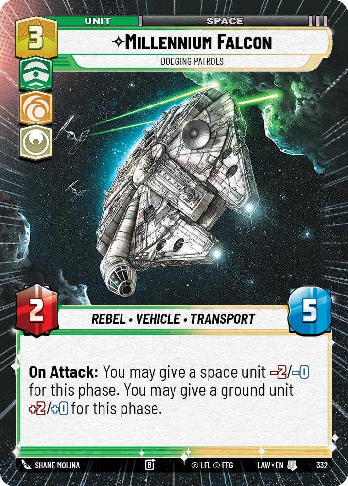 Millennium Falcon - Dodgin Patrols (Hyperspace) [LAW - 332]