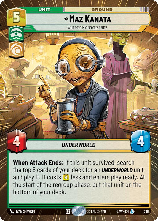 Maz Kanata - Where's My Boyfriend? (Hyperspace) [LAW - 338]