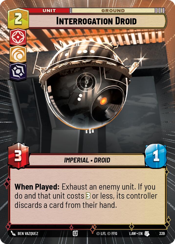 Interrogation Droid (Hyperspace) [LAW - 339]