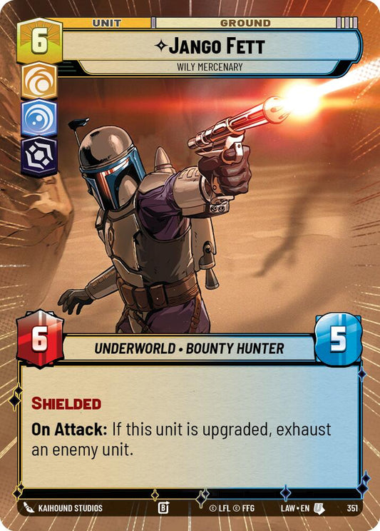 Jango Fett - Wily Mercenary (Hyperspace) [LAW - 351]