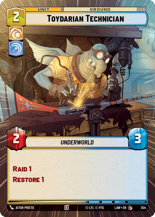 Toydarian Technician (Hyperspace) [LAW - 354]