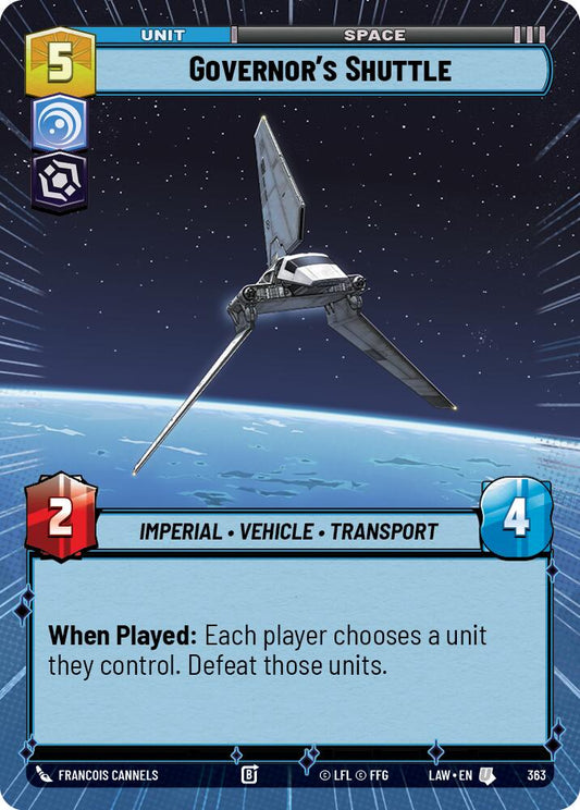 Governor's Shuttle (Hyperspace) [LAW - 363]