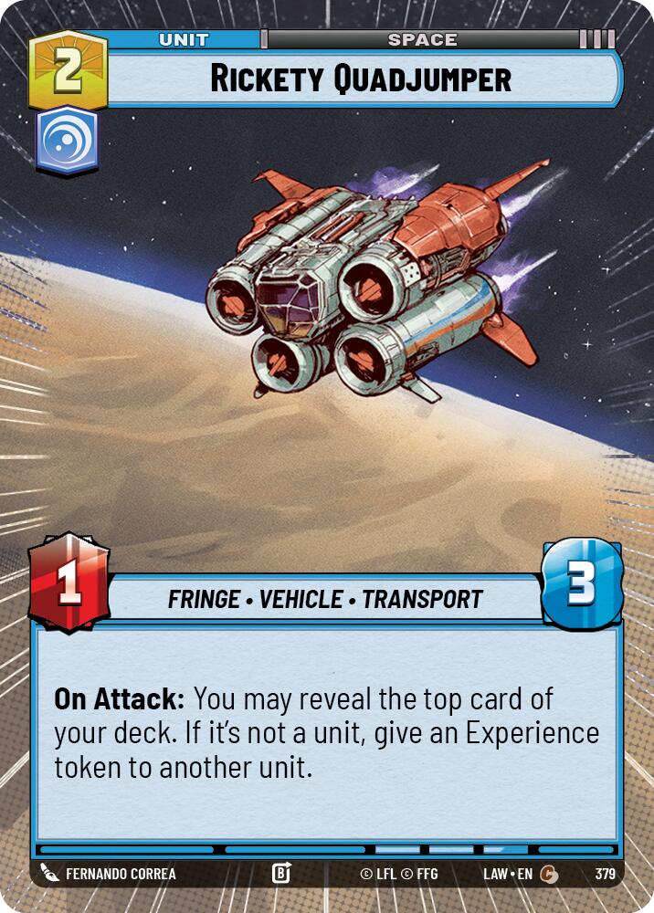 Rickety Quadjumper (Hyperspace) [LAW - 379]