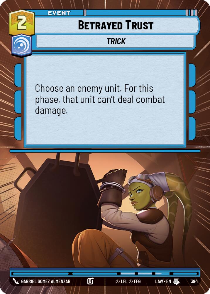 Betrayed Trust (Hyperspace) [LAW - 394]