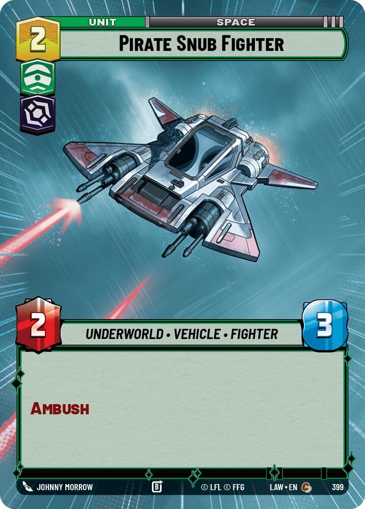 Pirate Snub Fighter (Hyperspace) [LAW - 399]