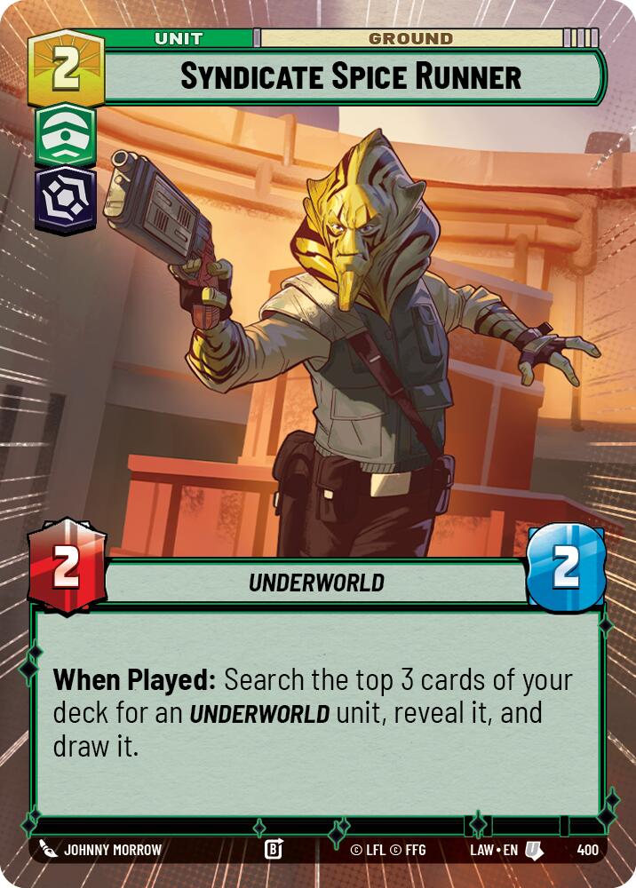 Syndicate Spice Runner (Hyperspace) [LAW - 400]