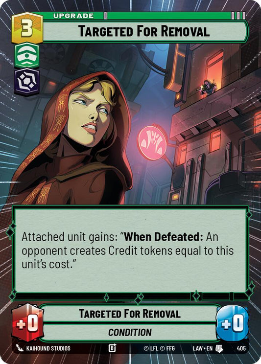 Targeted for Removal (Hyperspace) [LAW - 405]