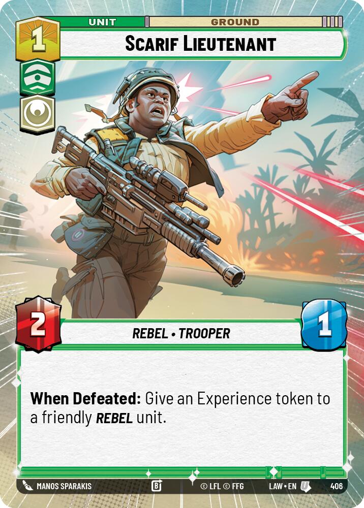 Scarif Lieutenant (Hyperspace) [LAW - 406]
