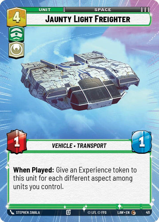 Jaunty Light Frieghter (Hyperspace) [LAW - 411]