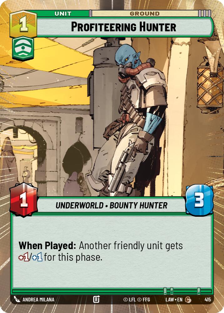 Profiteering Hunter (Hyperspace) [LAW - 415]