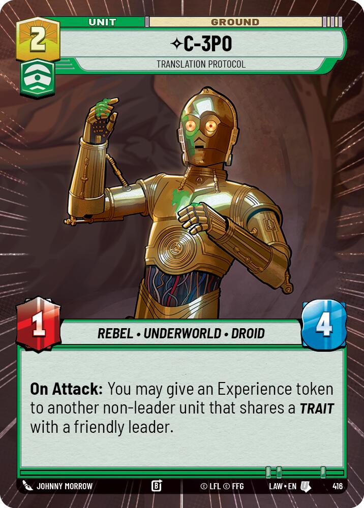 C-3PO - Translation Protocol (Hyperspace) [LAW - 416]