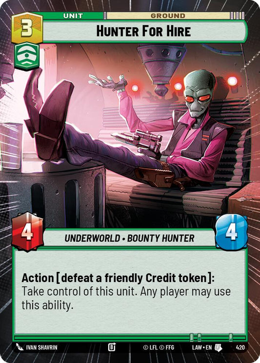 Hunter for Hire (Hyperspace) [LAW - 420]