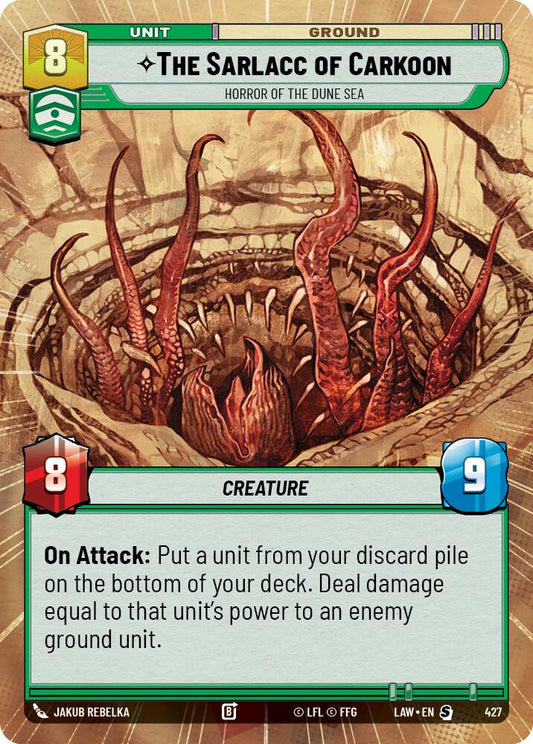 The Sarlacc of Carkoon - Horror of the Dune Sea (Hyperspace) [LAW - 427]