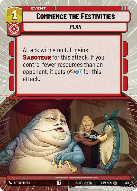 Commence the Festivities (Hyperspace) [LAW - 466]