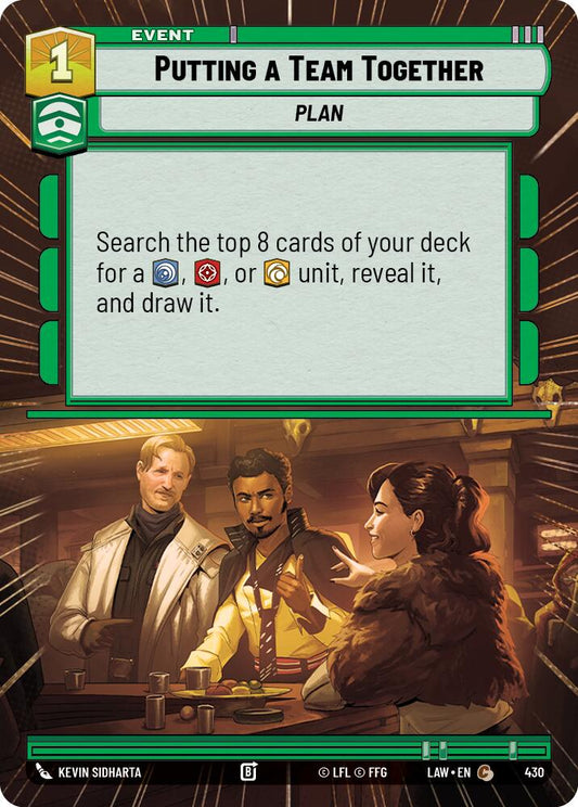 Putting a Team Together (Hyperspace) [LAW - 430]