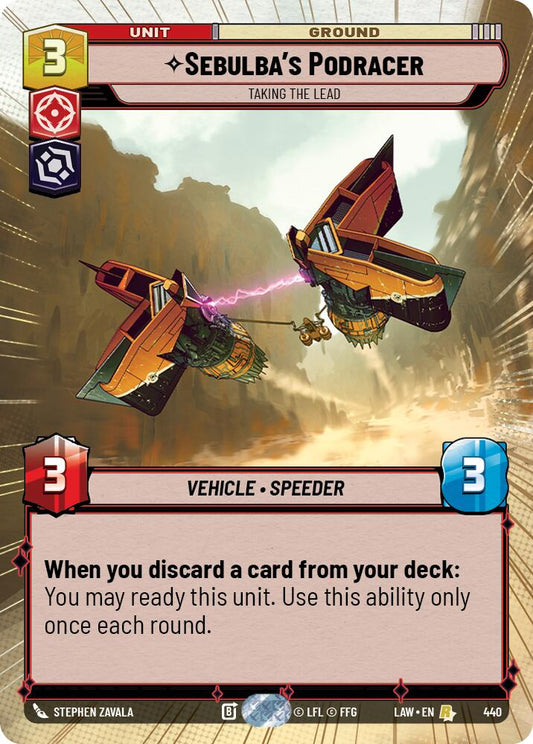 Sebulba's Podracer - Taking the Lead (Hyperspace) [LAW - 440]