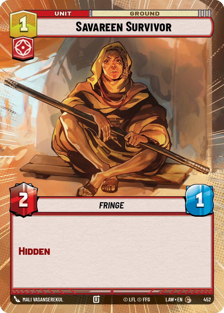 Savareen Survivor (Hyperspace) [LAW - 452]