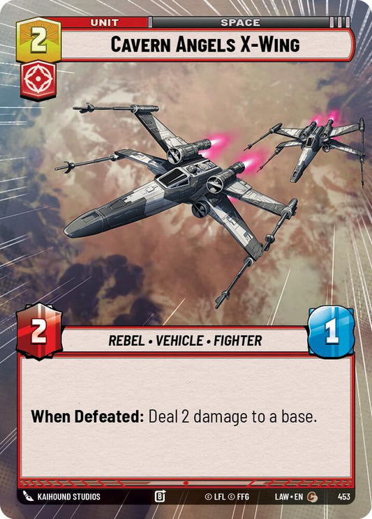 Cavern Angels X-Wing (Hyperspace) [LAW - 453]