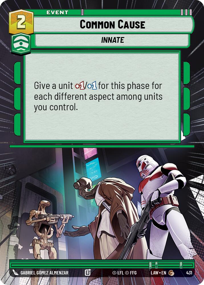 Common Cause (Hyperspace) [LAW - 431]