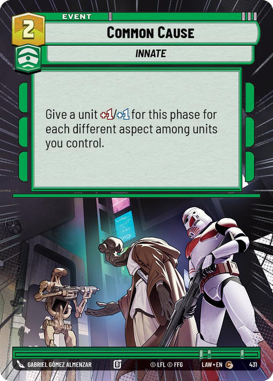 Common Cause (Hyperspace) [LAW - 431]
