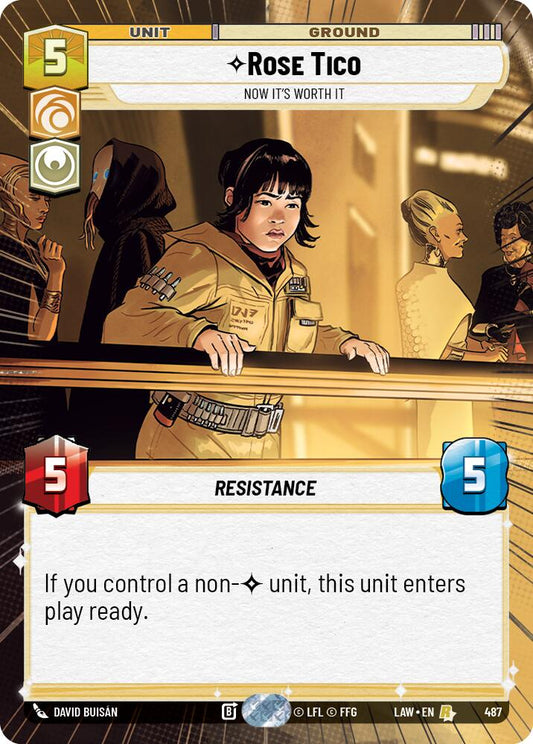 Rose Tico - Now It's Worth It (Hyperspace) [LAW - 487]