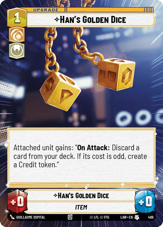 Han's Golden Dice (Hyperspace) [LAW - 489]