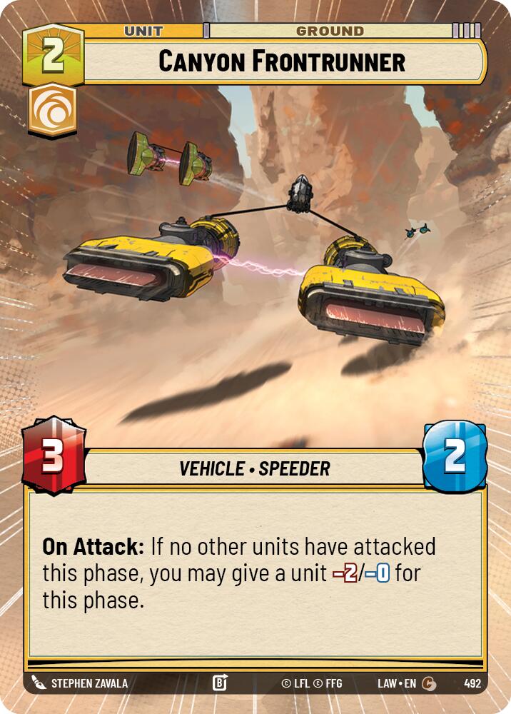 Canyon Frontrunner (Hyperspace) [LAW - 492]