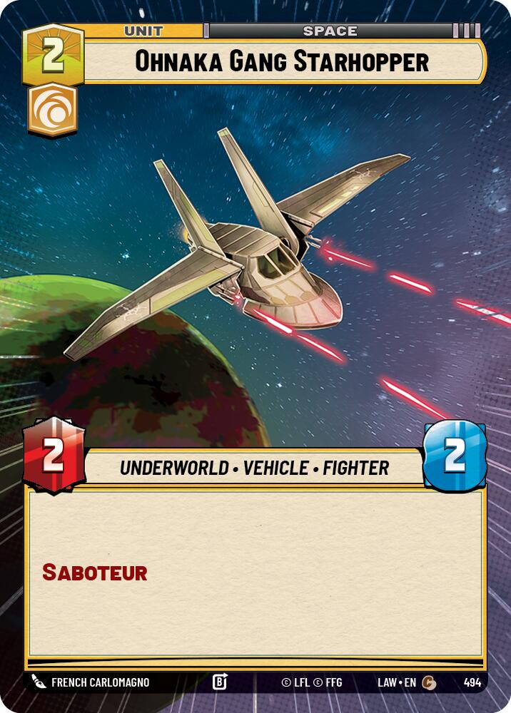 Ohnaka Gang Starhopper (Hyperspace) [LAW - 494]