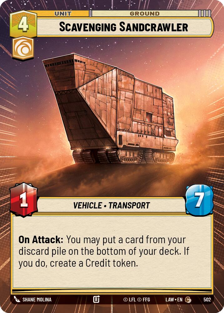 Scavenging Sandcrawler (Hyperspace) [LAW - 502]