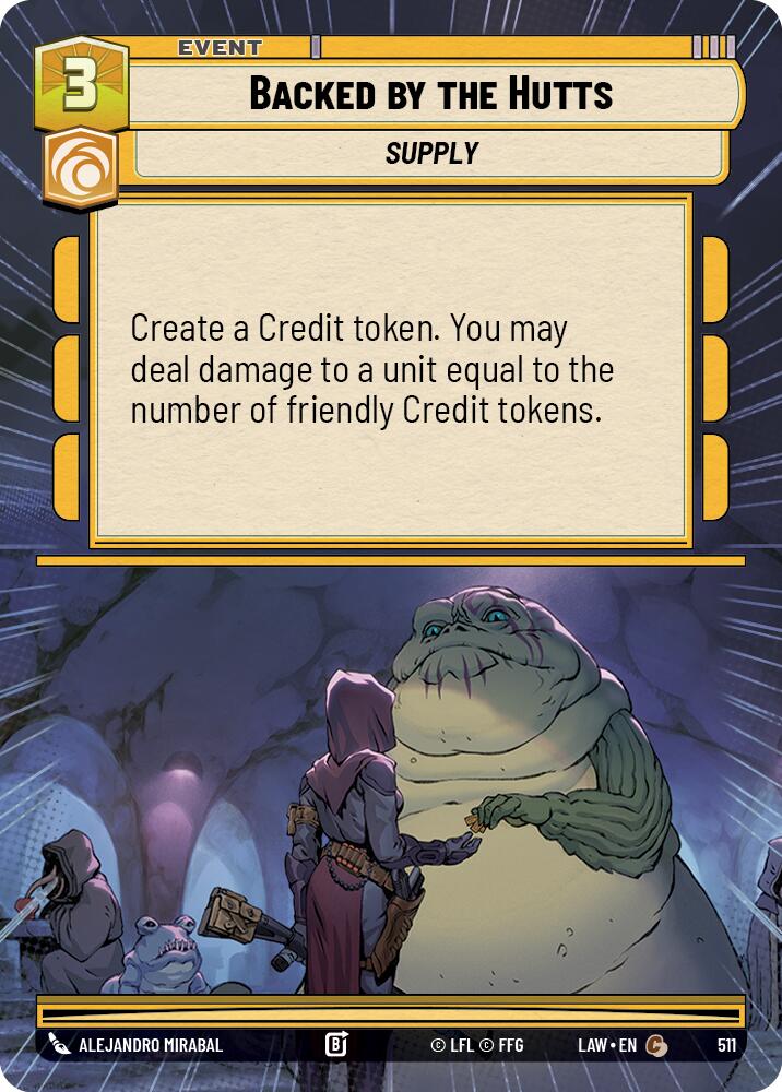 Backed by the Hutts (Hyperspace) [LAW - 511]