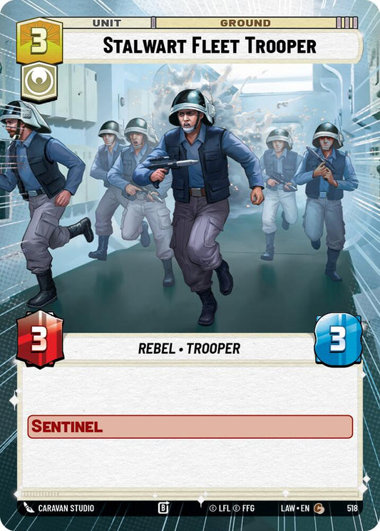 Stalwart Fleet Trooper (Hyperspace) [LAW - 518]