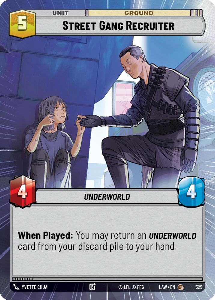 Street Gang Recruiter (Hyperspace) [LAW - 525]