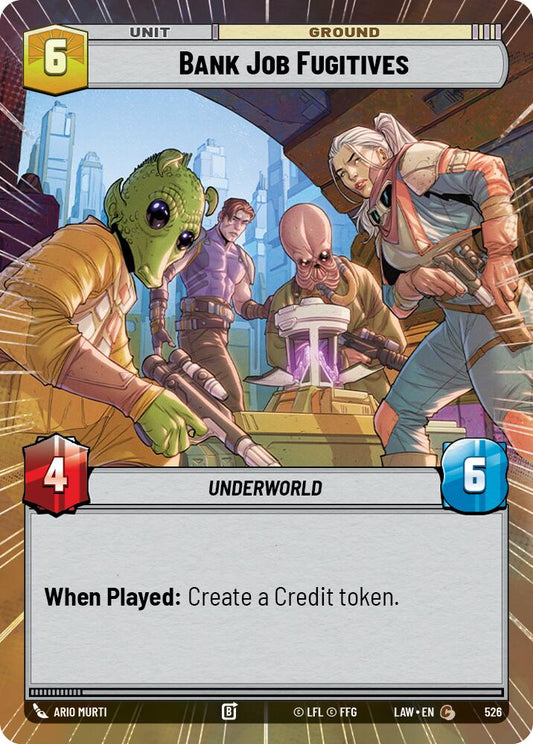 Bank Job Fugitives (Hyperspace) [LAW - 526]