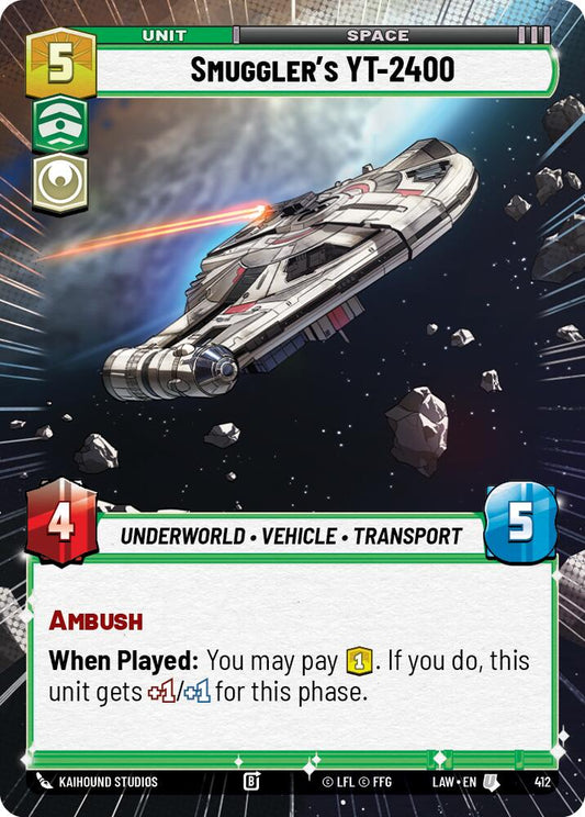 Smuggler's YT-2400 (Hyperspace) [LAW - 412]