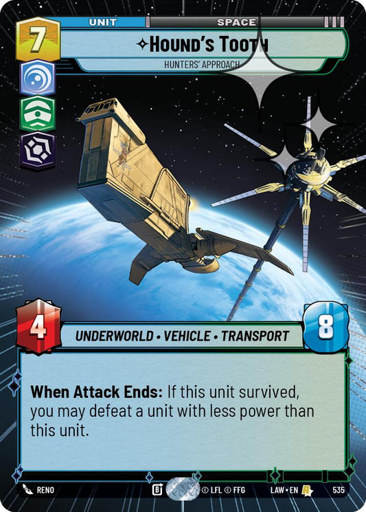 Hound's Tooth - Hunters' Approach (Hyperspace Foil) [LAW - 535]