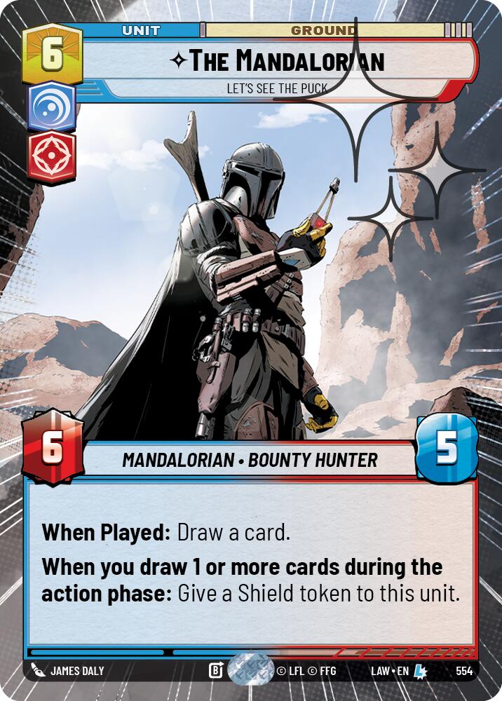 The Mandalorian - Let's See The Puck (Hyperspace Foil) [LAW - 554]
