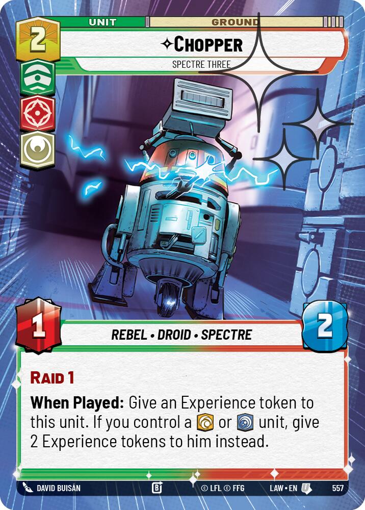Chopper - Spectre Three (Hyperspace Foil) [LAW - 557]