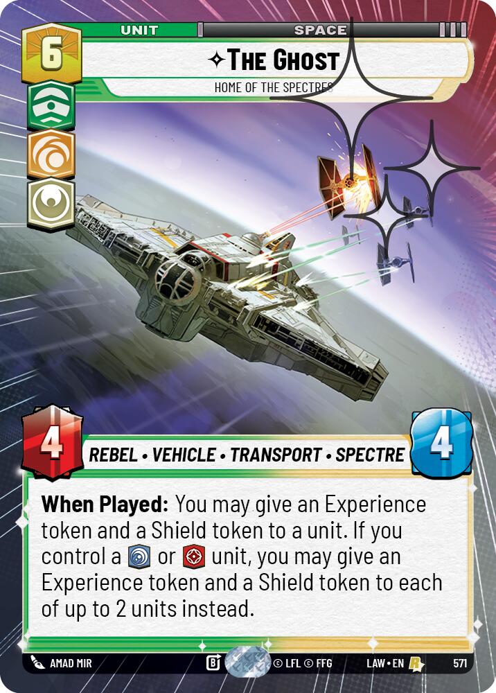 The Ghost - Home of the Spectres (Hyperspace Foil) [LAW - 571]