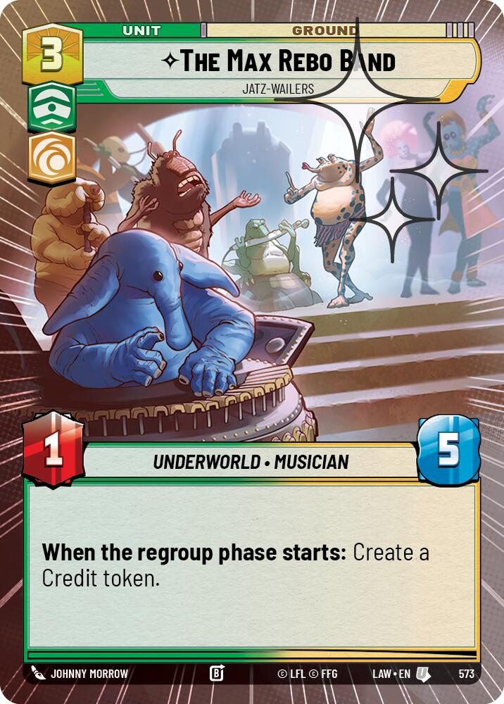 The Max Rebo Band - Jatz-Wailers (Hyperspace Foil) [LAW - 573]