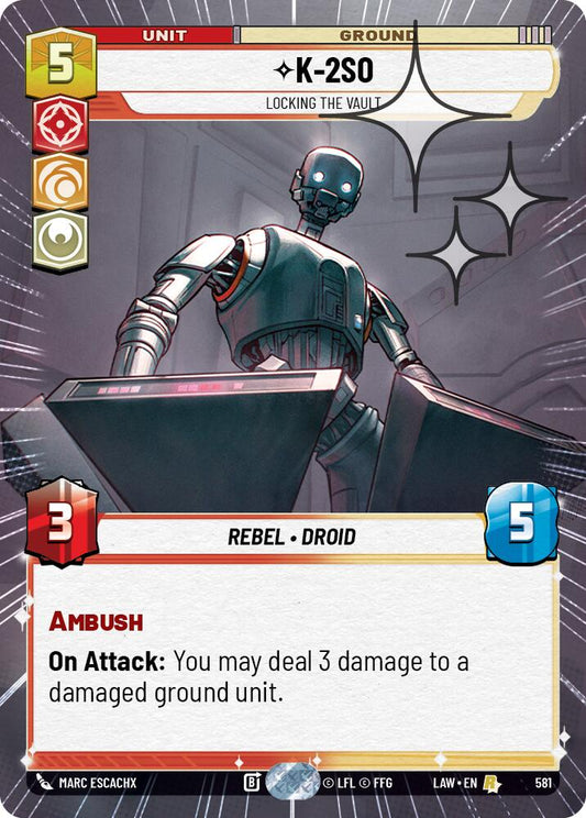 K-2S0 - Locking the Vault (Hyperspace Foil) [LAW - 581]