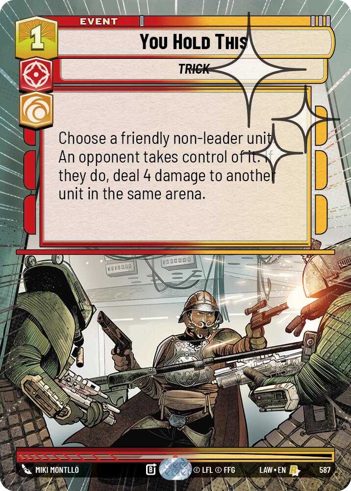 You Hold This (Hyperspace Foil) [LAW - 587]