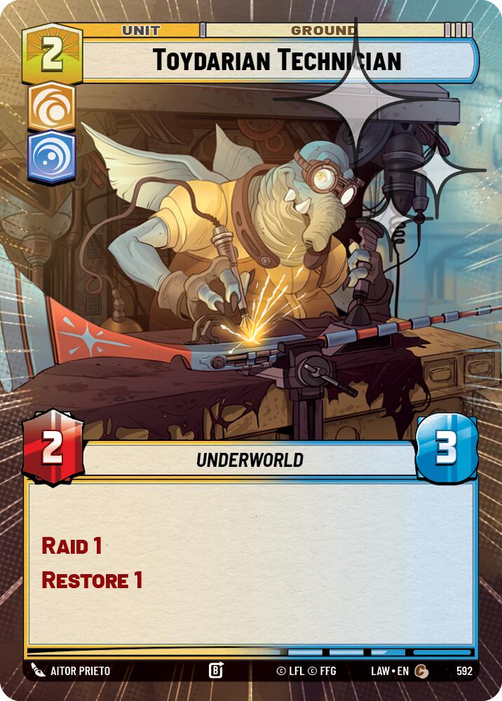 Toydarian Technician (Hyperspace Foil) [LAW - 592]
